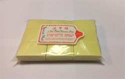 Салфетки маникюрные безворсовые 6х4 см. 450 шт./уп. (желтые) - фото 6418